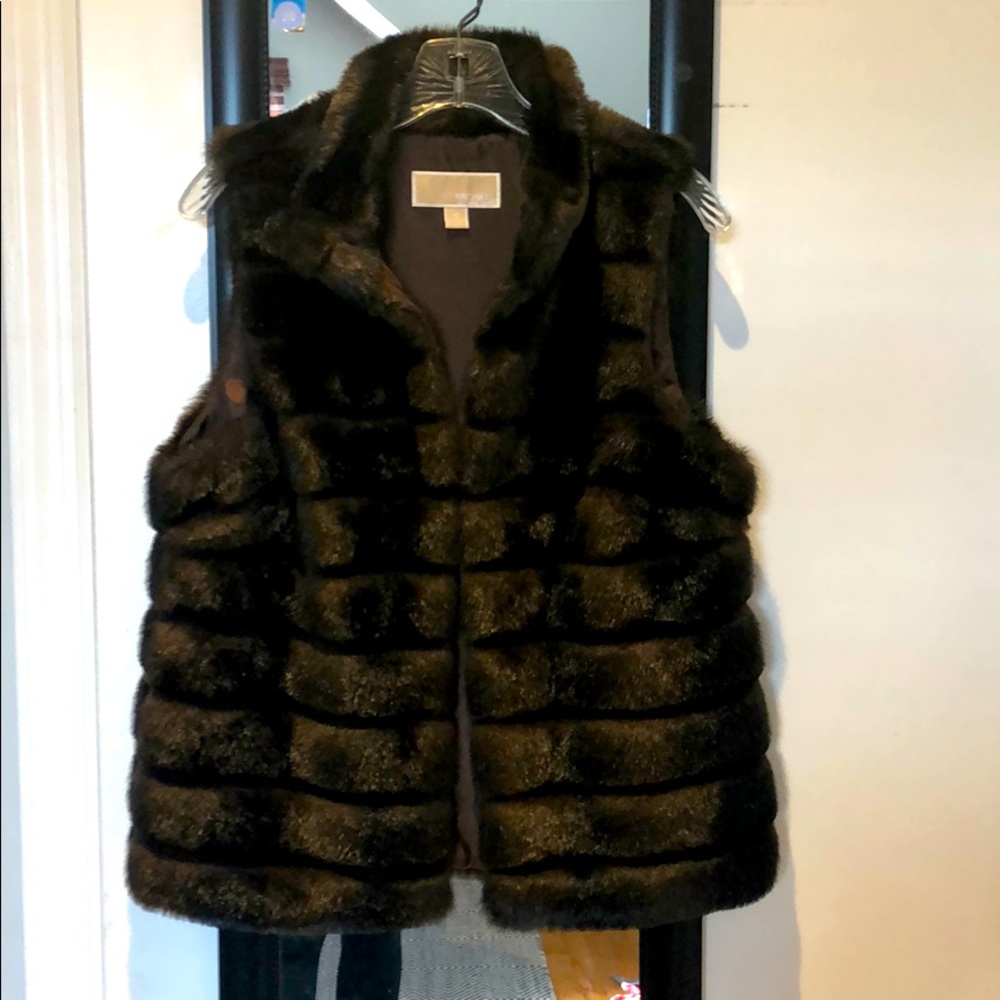 Michael Kors Faux Fur Vest